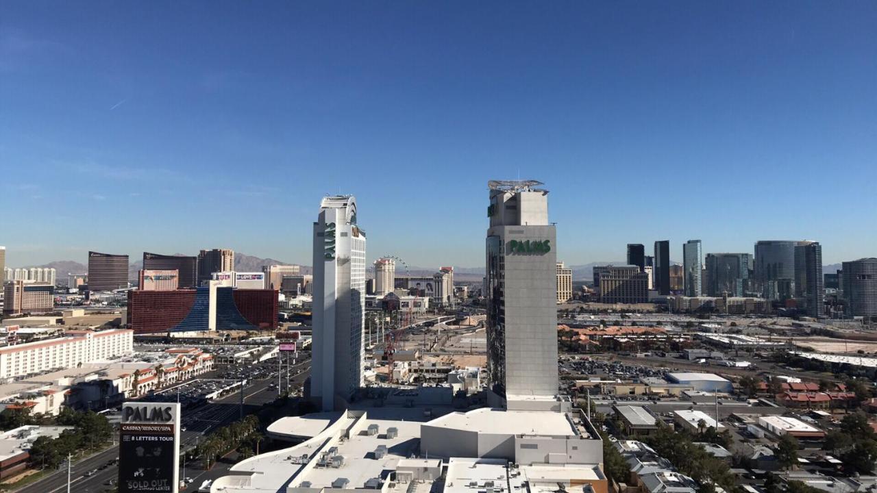 Palms Place - 27th Floor Strip View Studio Aparthotel Las Vegas Buitenkant foto